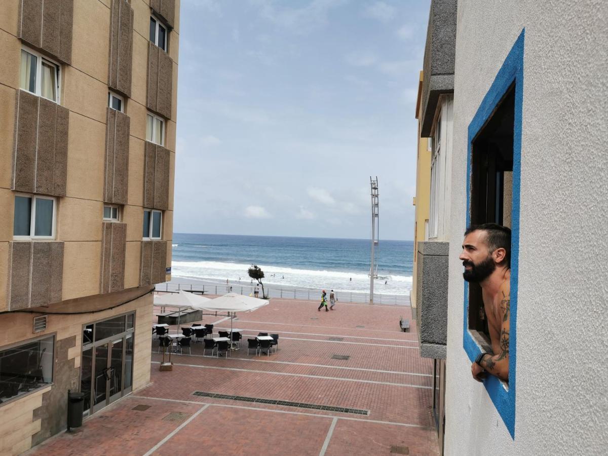 La Ventana Azul Surf Hostel Las Palmas de Gran Canaria Eksteriør billede